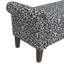 Banc de rangement avec accoudoirs roulés Wallen-930336