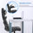 Dkelincs Gaming Chair Computer Chair With Lumbar Support And Flip-Up Arms,Headrest For Teen, Camo-2037733330