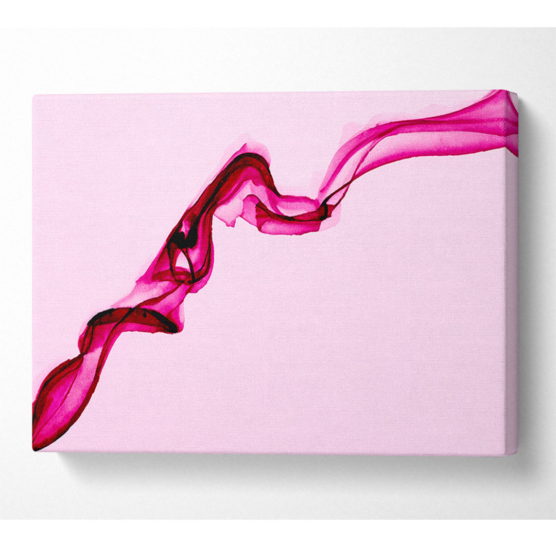 Baby Pink Silk - Kunstdrucke auf Leinwand - Wrapped Canvas