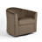 Upholstered Coffee Velvet Swivel Barrel Chair-499469534