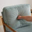 Upholstered Corduroy Armchair