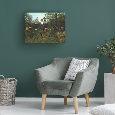" Rousseau's Jungle VI " by Henri Rousseau