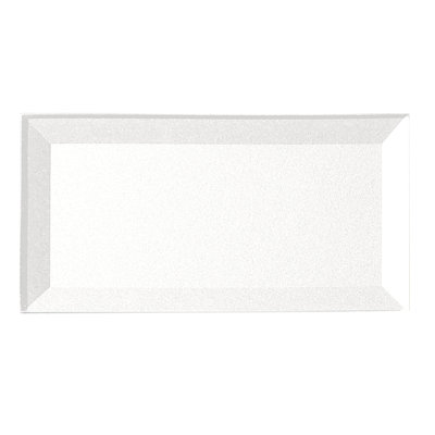 Secret Dimensions 3 in. x 6 in. Diamond Grade Glass Reverse Beveled Subway Decorative Kitchen & Bathroom Wall Tile