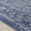 Tapis oriental bleu foncé / blanc Utterback-24827147
