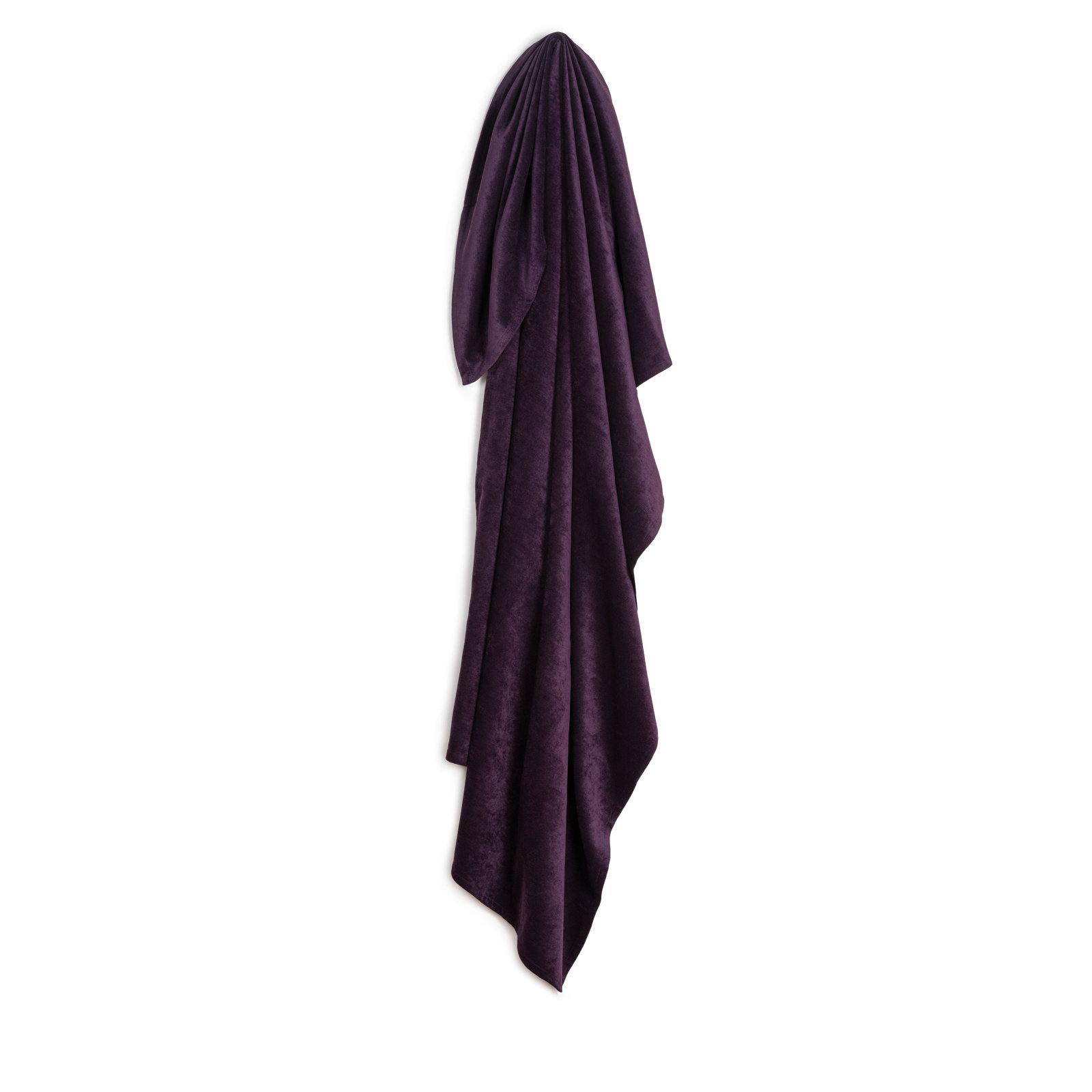 Chambliss Hemmed Throw Blanket, Purple, Queen