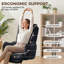Chaise de bureau avec repose-pieds, chaise d'ordinateur inclinable, noir-1632225324