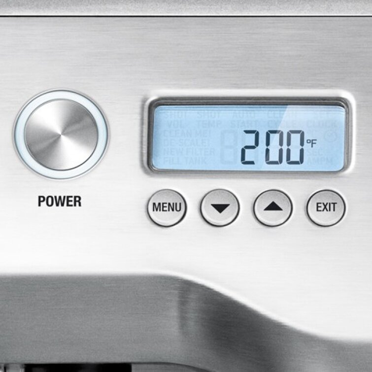 Cafetera Breville Dual Boiler BES920 automática brushed stainless