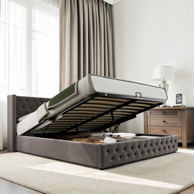 Parral Upholstered Storage Bed