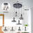 Laque 4 - Light Matte Black Dome Pendant