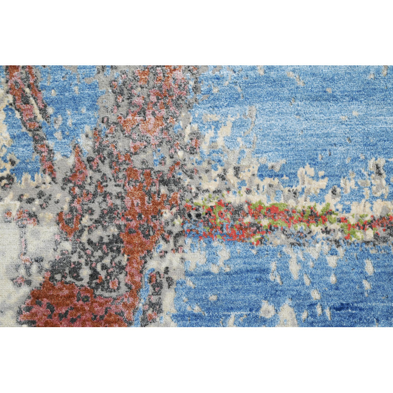 Abstract Area Rug, Rectangle 9' x 12'