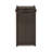 Suncast 17 in. W x 16 in. D Resin Wicker Trash Hideaway for Outdoor Waste Storage, Made in the USA-93720371