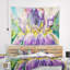 Tapisserie florale iris-28499478