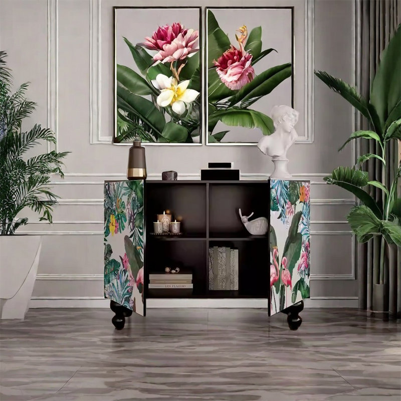 Élégante armoire de rangement moderne au design moderne