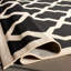 Tapis intérieur / extérieur noir Arneshia-432378742
