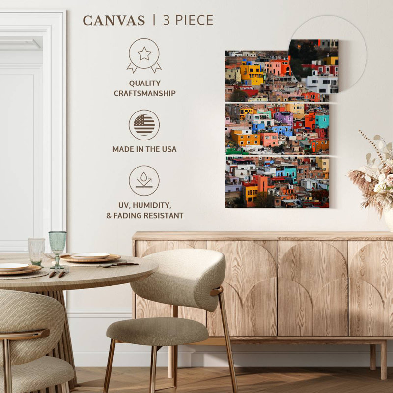 Guanajuato Favela, 32" H x 20" W