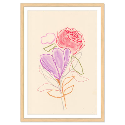 Simple Floral "Simple Floral III" Print