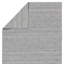 Tapis intérieur / extérieur en polyester de couleur unie tissé à la main en gris-279895222