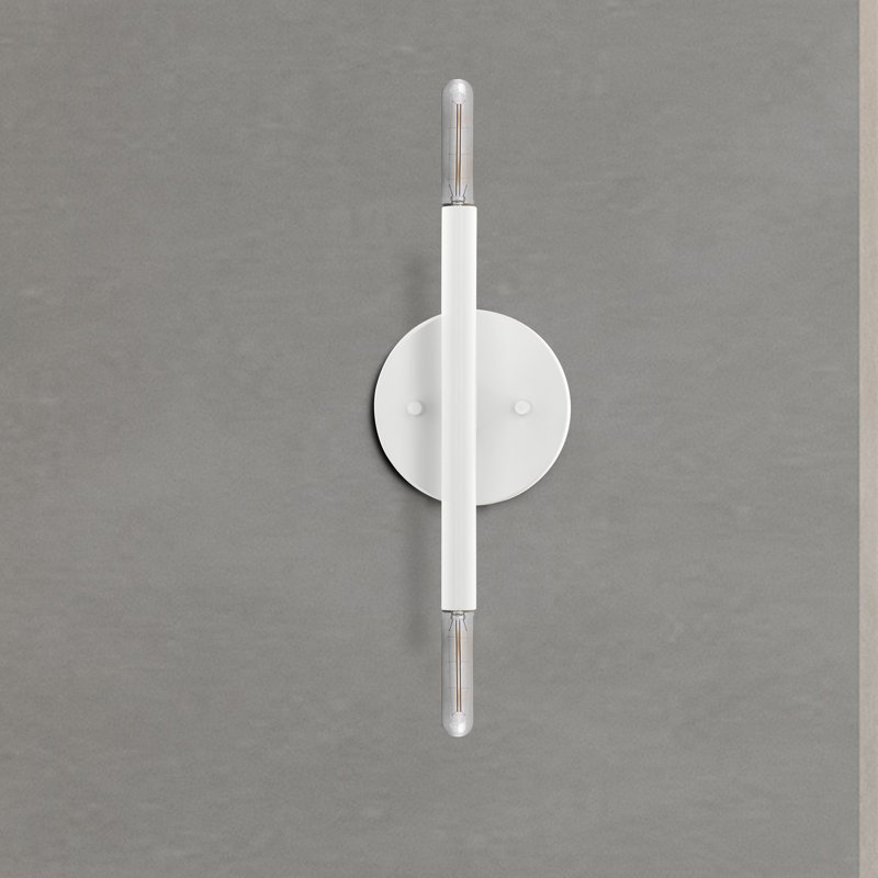 Applique murale articulée à 2 lumières Bahja, Blanc