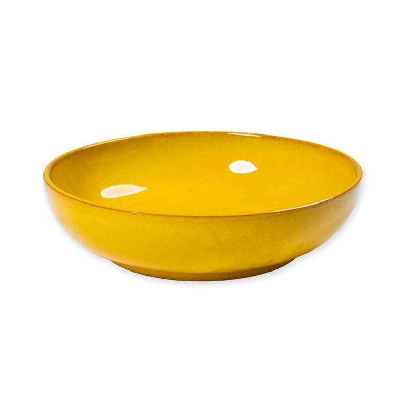 Cateluta - Medium Bowl - Red, Yellow