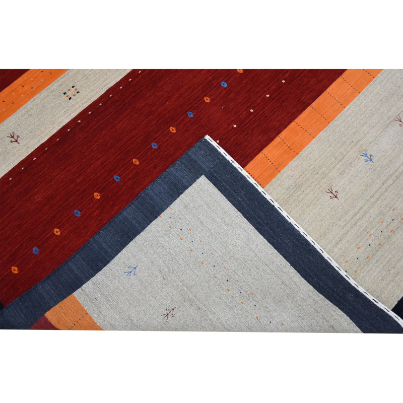 Striped Area Rug, Rectangle 9'9" x 13'9"