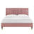 Modway Sofia Channel Tufted Performance Velvet Platform Bed-44353754-44353759