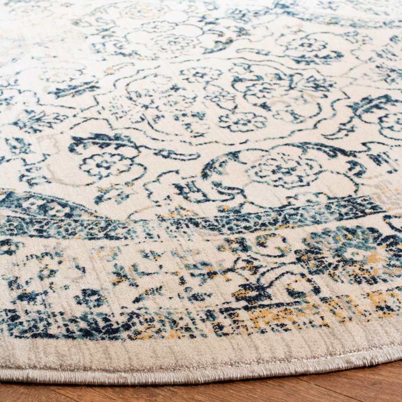 Evoke Performance Oriental Rug, Round 6'7"