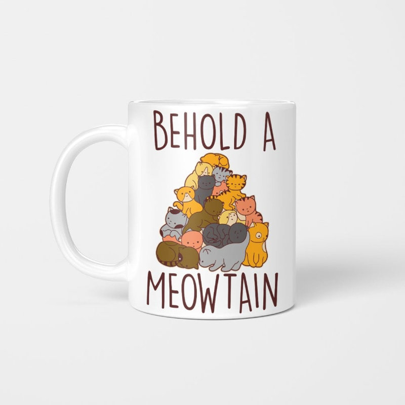 Tasse à chat Behold A Meowtian