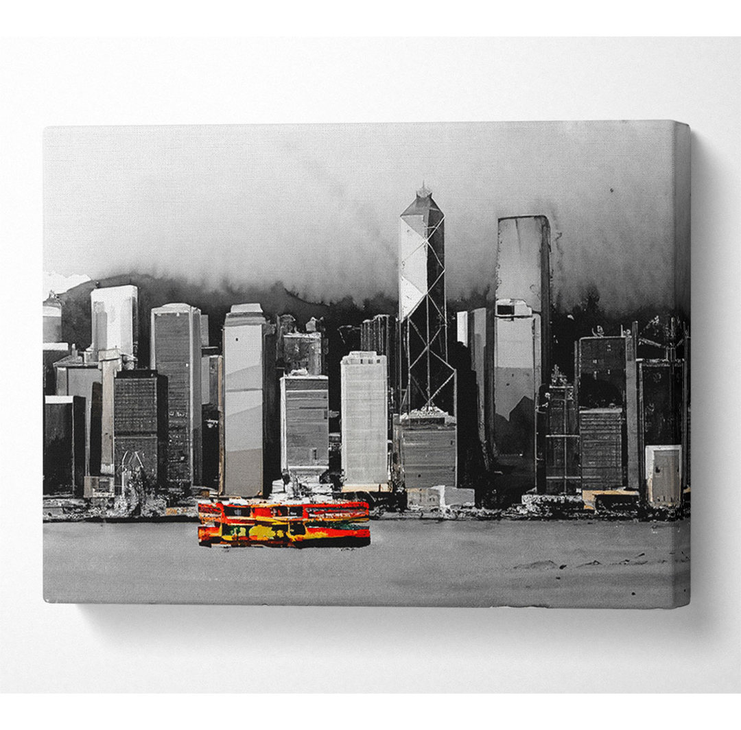 Hong Kong River Boat - Druck