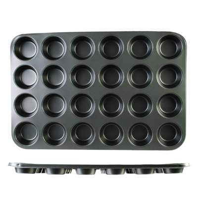 Thunder Group Inc. 24 Cup Non-Stick Muffin Pan with Lid