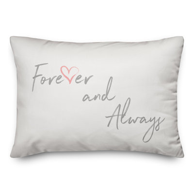  Coussin Forever and Always