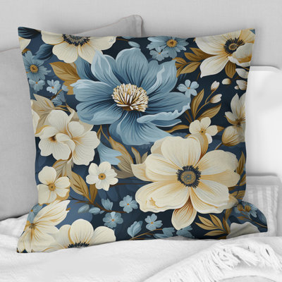 Motif floral Blue Coastal Dreams - imprimé floral