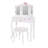 McConnellstown Kids Vanity Set with Mirror