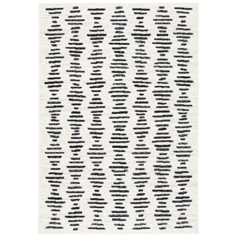 Dunaway Geometric Area Rug, Rectangle 91 x 152cm