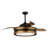 Zalik 52'' Smart Ceiling Fan With 3CCT Dimmable LED Lights And Remote Control, Compatible with Alexa/Google