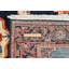 Tapis oriental vintage en laine fait à la main 5 x 6 Viss
