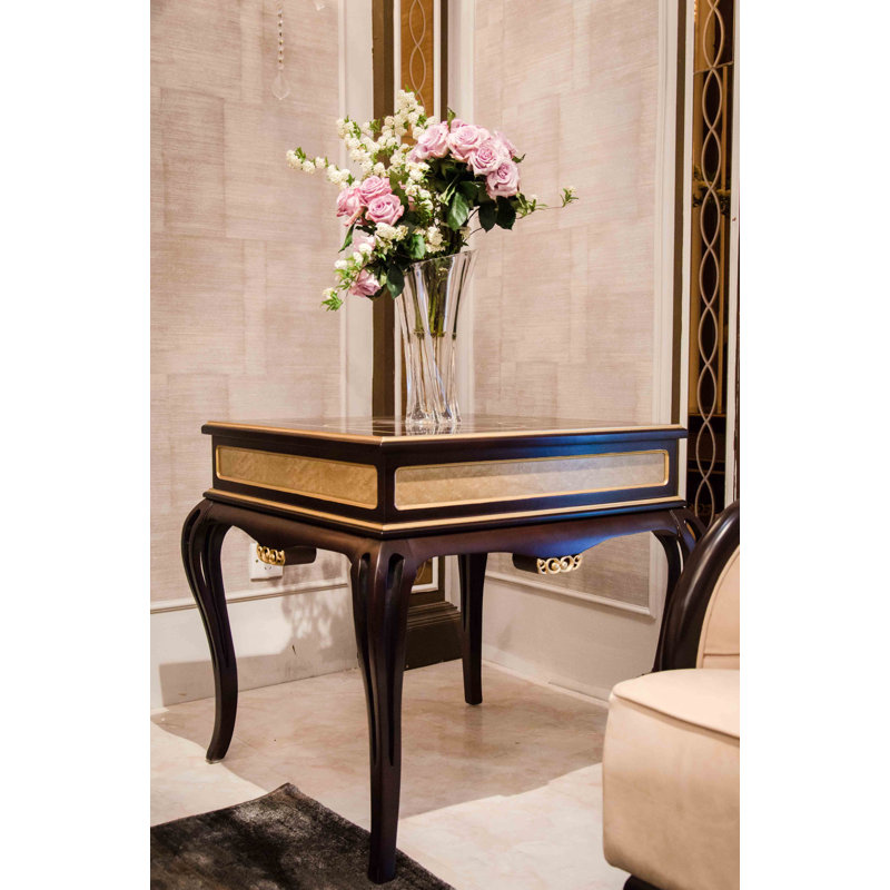 Solid Wood End Table