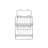 Stackable Two‑Tier Metal Shoe Rack in Closet Storage Organizer Silver