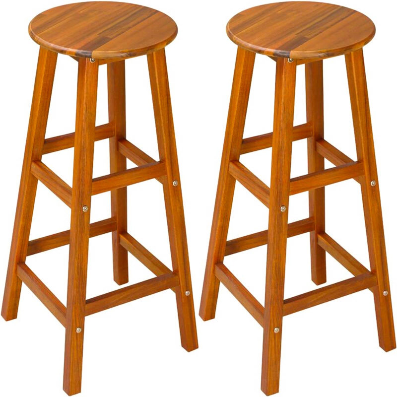 Mattituck Solid Wood Counter Stool