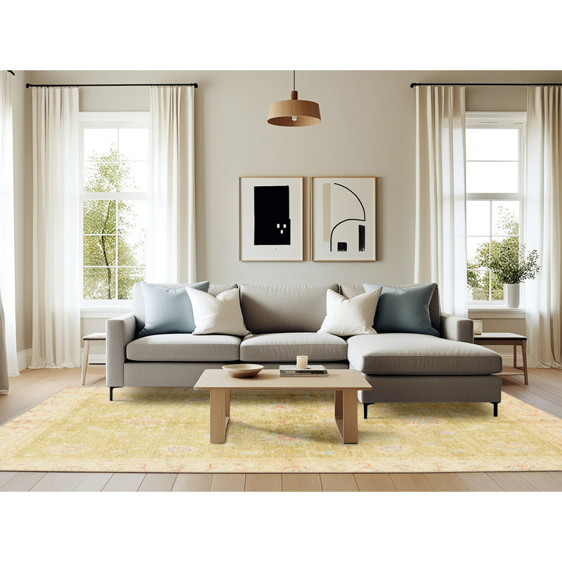 Tapis abstrait moderne 3496, Rectangle 6 pi x 9 pi
