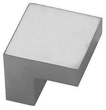 (5 Pack) 5/8 inch Citation Plaza Knob Stainless Finish