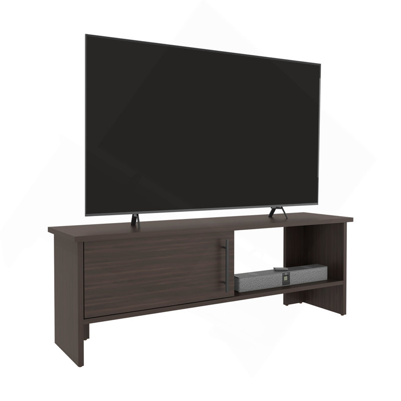 Meuble télé, 1 porte, 1 tablette