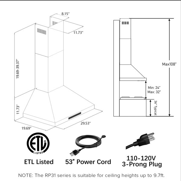 Dimensions du produit