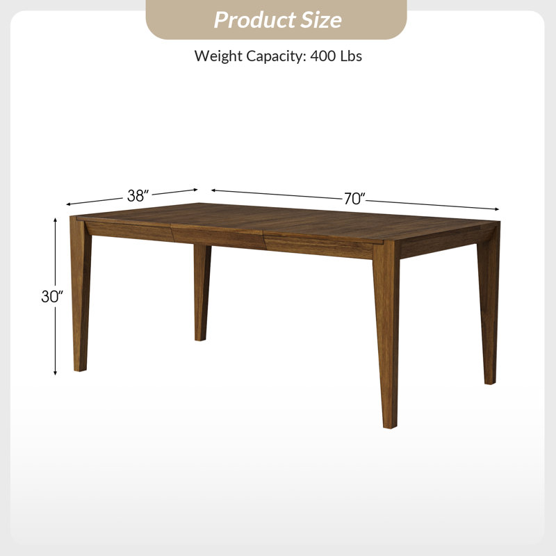 Table de salle à manger extensible Arbell