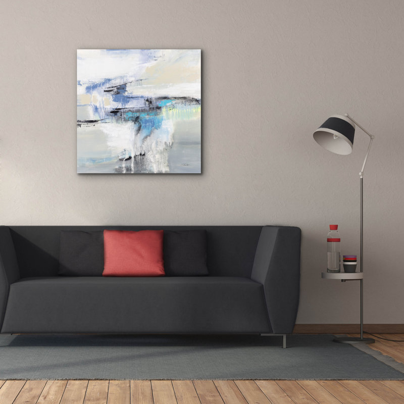 Toile épique Graffiti «Daylight» par Silvia Vassileva, 37 po x 37 po