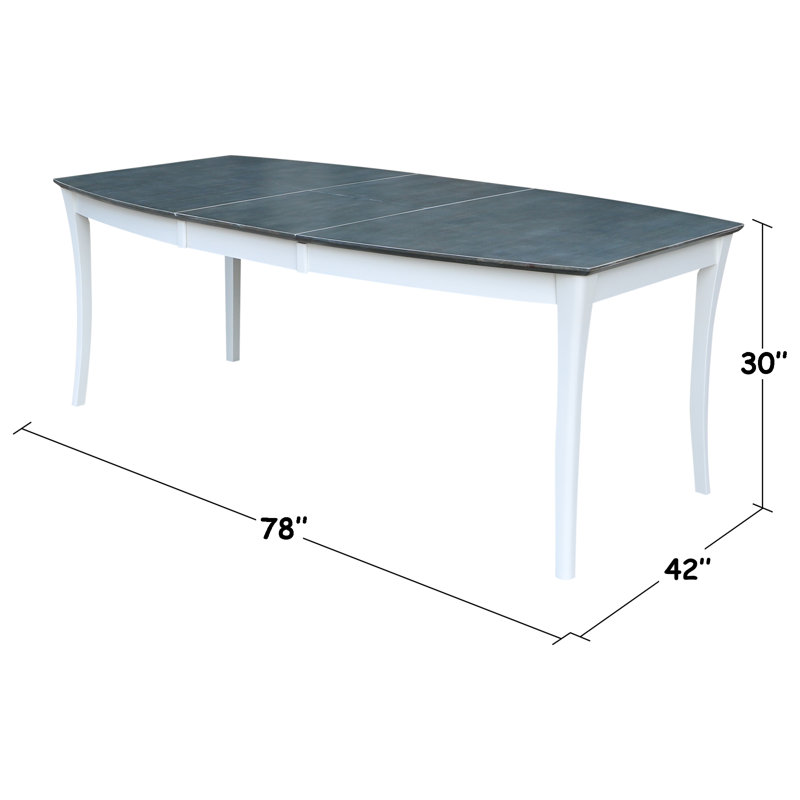 Table de salle à manger extensible Dotschay