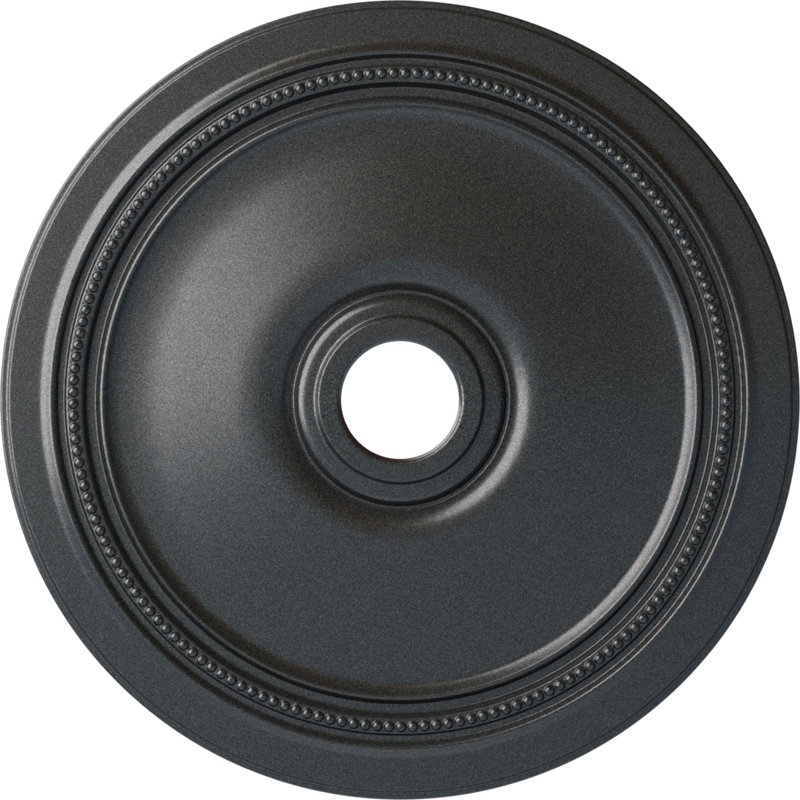 24 po de diamètre extérieur x 3 5/8 po de profondeur x 1 1/4 po de médaillon de plafond Diane (convient aux auvents jusqu'à 6 1/4 po)