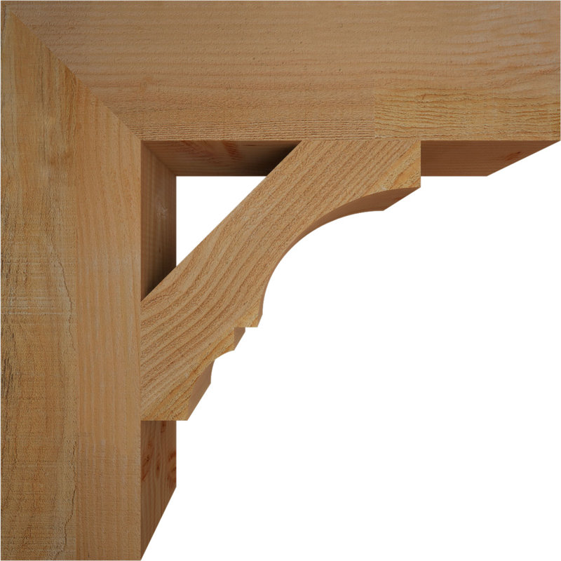 Support de bloc Balboa, Sapin Douglas scié brut, L 6 po x P 24 po x H 24 po