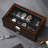 12-Slot Luxury Watch Box with Valet Drawer-773115689