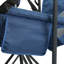 Chaise de camping hamac avec repose-pieds amovible et sac de rangement-577449353