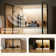 102'' White Modern 2 Pieces Living Room Set Entertainment Center Includes TV Stands, Glass Display China Cabinet With Wireless LED Light Storage Cabinets and Drawers For TVs up to 75''